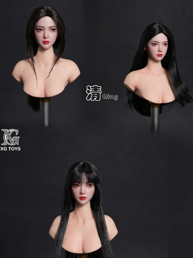 Pre-order 1/6 XG Toys XG‑001 movable eye female head sculpture (ABC)