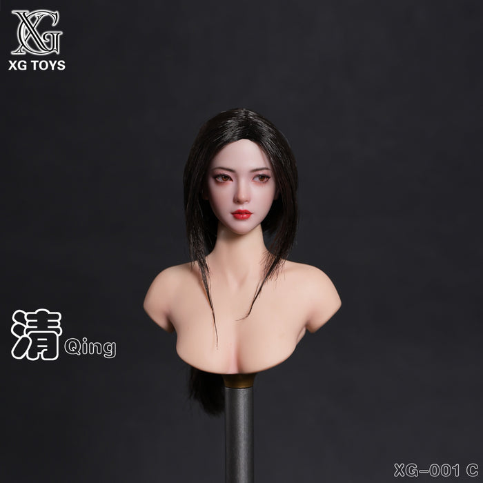 Pre-order 1/6 XG Toys XG‑001 movable eye female head sculpture (ABC)