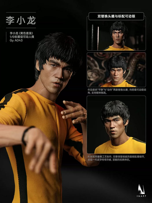 Pre-order 1/6 INART GY-A043 Bruce Lee (Yellow Jumpsuit)
