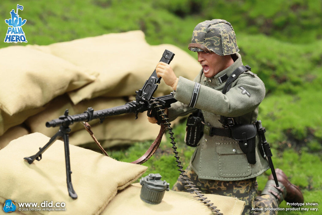 Pre-order 1/12 DID XD80042 WWII German MG34 Gunner – Alois Action Figure