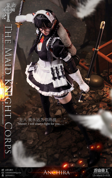 Pre-order 1/6 Longshan LS-Meid.S-01A/B Sniper Missu/ Grenade Soldier Angela Action Figure