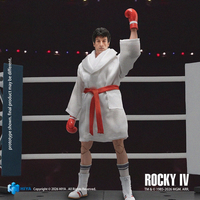Pre-order 1/12 HiyaToys ESR0222 Rocky IV Rocky Boxer Version Action Figure
