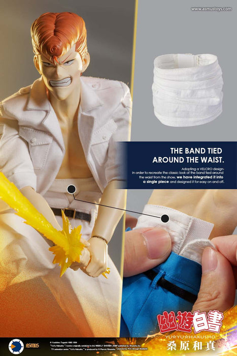 In-stock 1/6 ASMUS TOYS YUYU004A Yu Yu Hakusho Kazuma Kuwabara Figure
