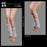 Pre-order 1/6 VS toys 24XG111 24XG112 Female Feet in Gestures Accessories