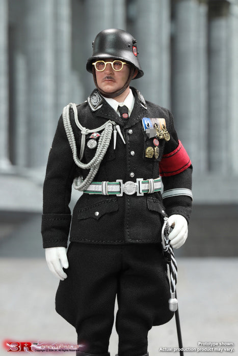 Pre-order 1/12 3R TG80008 Little Empire Series Eight - Heinrich Himmler Black Version Action Figure