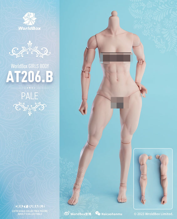 In-stock 1/6 Worldbox AT206 Muscular Female Body