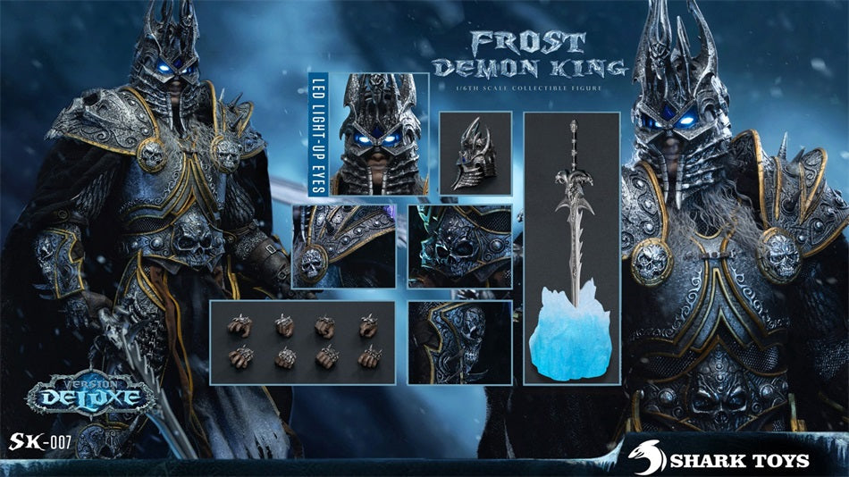 In-stock 1/6 SHARK TOYS SK-007 Frost Demon King Action Figure