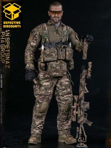 [Pre-owned] In-stock 1/6 DAMTOYS 78100 RUSSIAN SPETSNAZ FSB ALPHA GROUP SNIPER