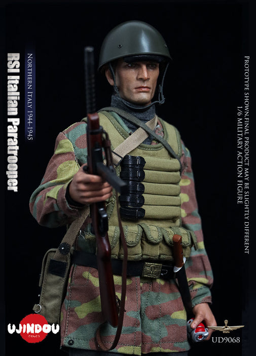 Pre-order 1/6 UJINDOU UD9068 RSI Italian Paratrooper Northern Italy 1944-1945 Action Figure