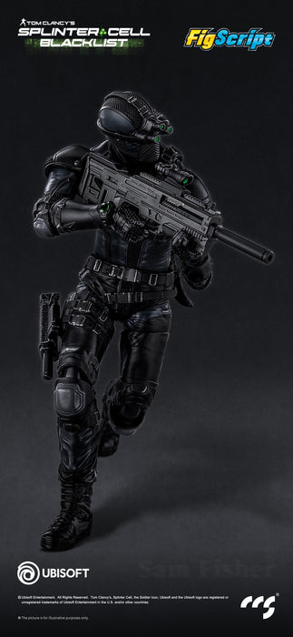 Pre-order 1/12 CCS FigScript SamFisher Action Figure