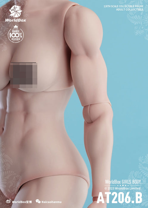 In-stock 1/6 Worldbox AT206 Muscular Female Body