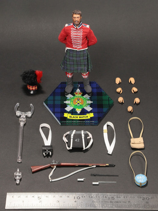 Pre-order 1/12 DID XN80040 British Army 42nd Regiment – The Black Watch – Angus Action Figure