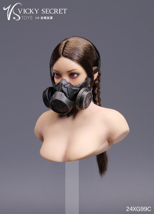 In-stock 1/6 YMTOYS 24XG99 Gas Mask Accessories