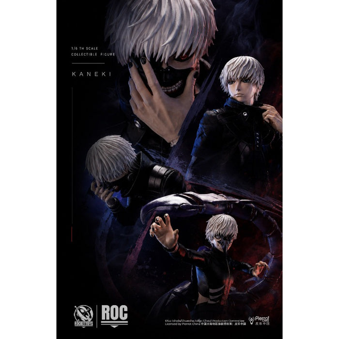 Pre-order 1/6 Rocket Toys ROC-024 Kaneki Awakening Ver. & ROC-025 Kaneki Combat Suit Ver.Action Figure