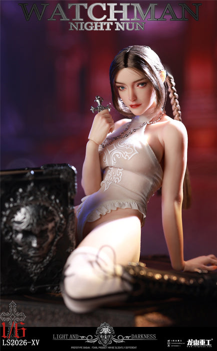 Pre-order 1/6 Longshan LS2026-XV Redemption of the Night Nun 1.0 Remastered Version - Elena