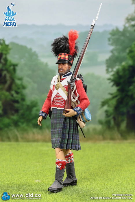 Pre-order 1/12 DID XN80040 British Army 42nd Regiment – The Black Watch – Angus Action Figure