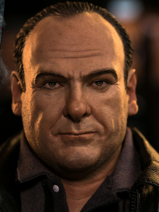 In-stock 1/6 BLACK 8 STUDIO BK-002 The Sopranos Action Figure (Re-issue)