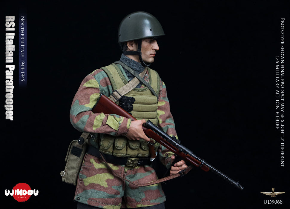Pre-order 1/6 UJINDOU UD9068 RSI Italian Paratrooper Northern Italy 1944-1945 Action Figure