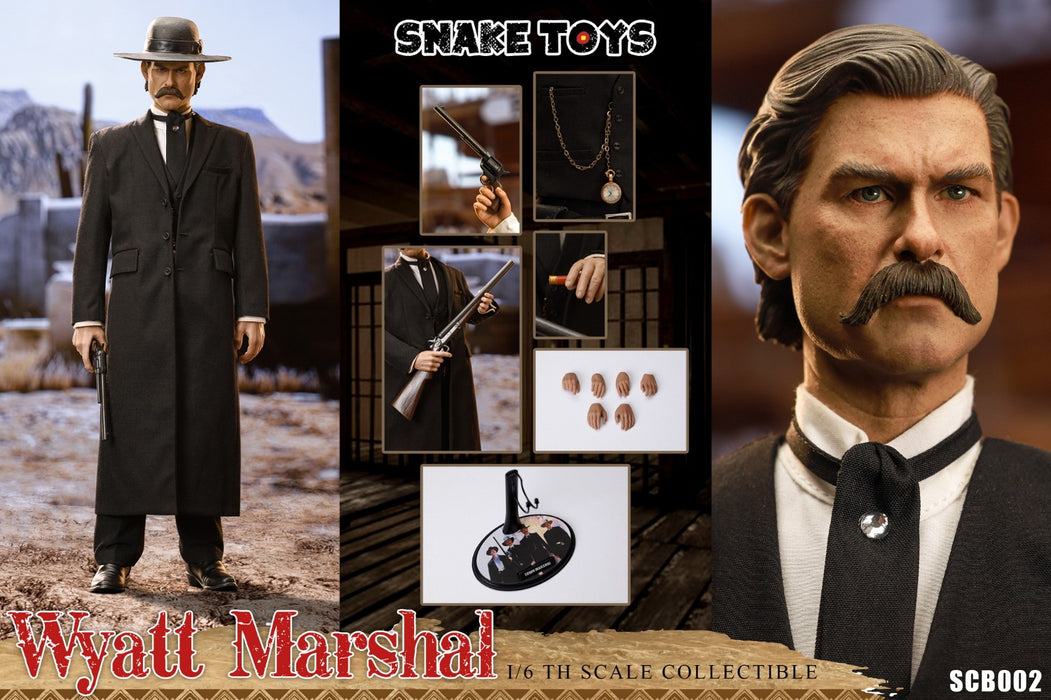 Pre-order 1/6 Snake Toys SCB02 Tombstone Wyatt Marshal Deluxe Edition