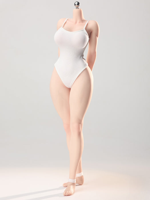 Pre-order 1/6 Verycool VCD-03-1 Full-Figured Silicone Female Body Summer Loungewear Version