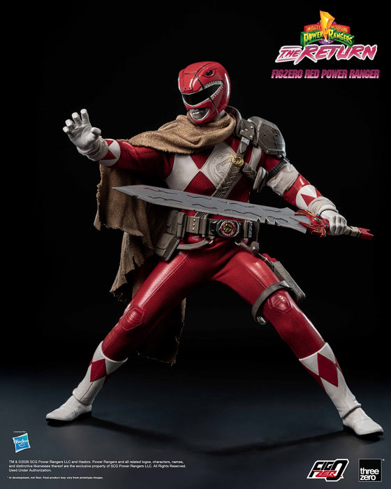 Pre-order 1/6 THREE ZERO 3Z10200W0 Red Power Ranger Action Figure