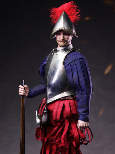 In-stock 1/6 COOMODEL SPANISH CONQUISTADOR MUSKETEER SE138 SE139 Action Figure