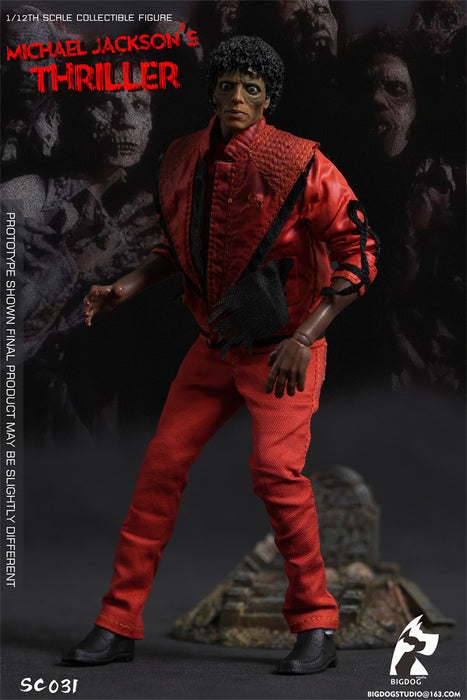 Pre-order 1/12 BIGDOG STUDIO SC031 Thriller dancer Action Figure