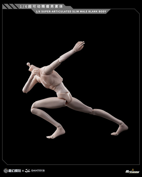 Pre-order 1/6 Fusion Fantasy FSJB-01 slim male action figure body