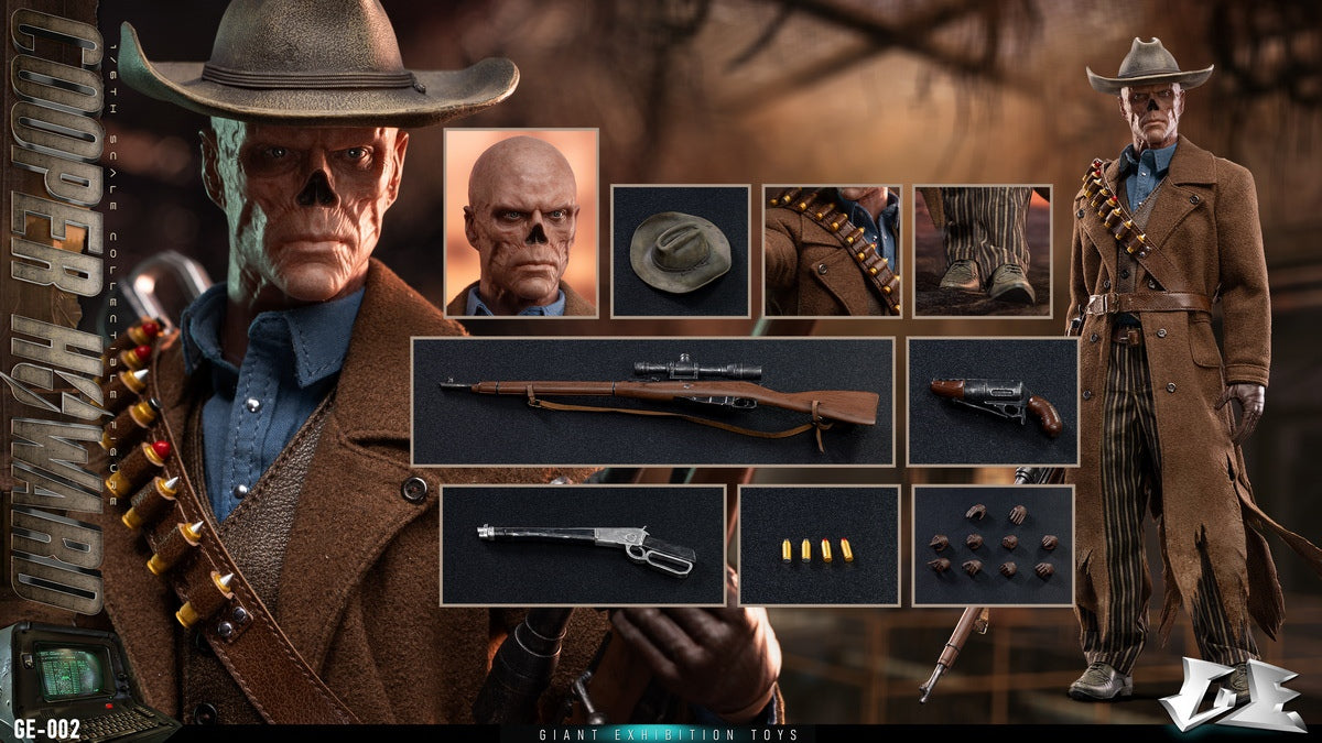 In-stock 1/6 Giant Exhibition Toys GE-002 Shi Gui Cooper Howard Action Figure