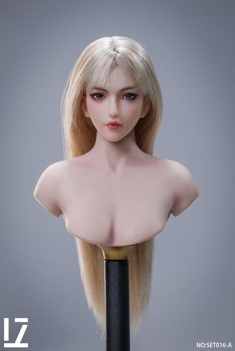 Pre-order 1/6 LZTOYS SET016 Female Head Sculpt "Yue"