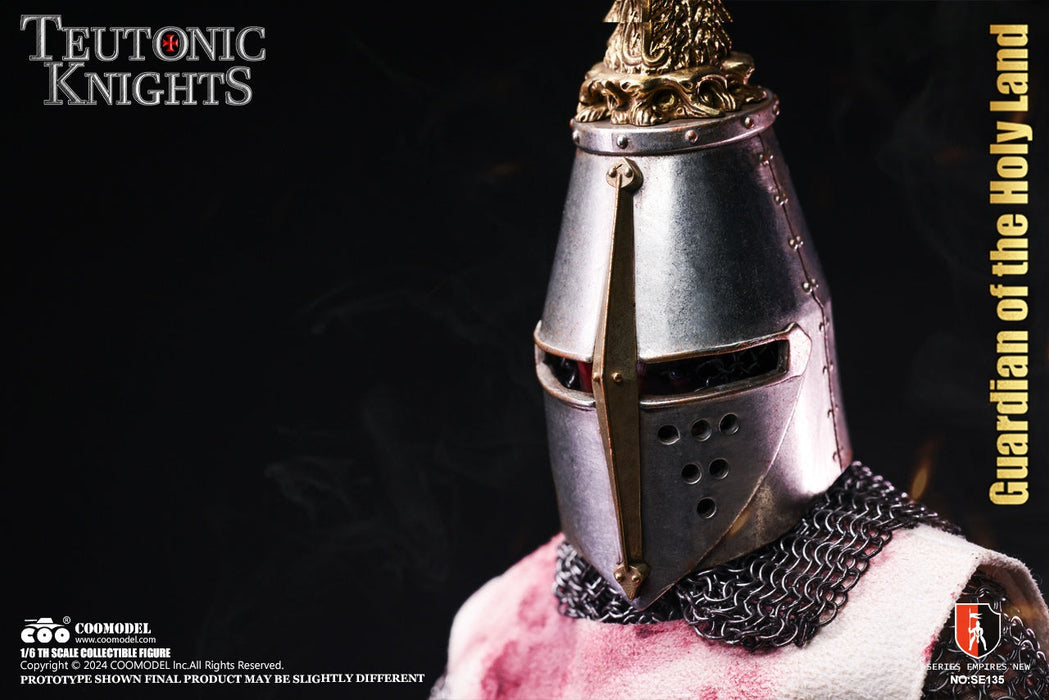 In-stock 1/6 COOMODEL Teutonic Knights SE135 SE136 (WHITE BRONZE VER)