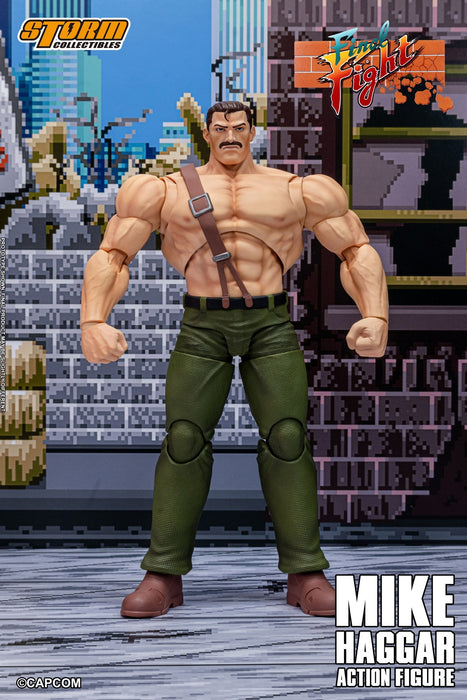Pre-order 1/12 Storm Collectibles CAFF01 MIKE HAGGAR - FINAL FIGHT Action Figure