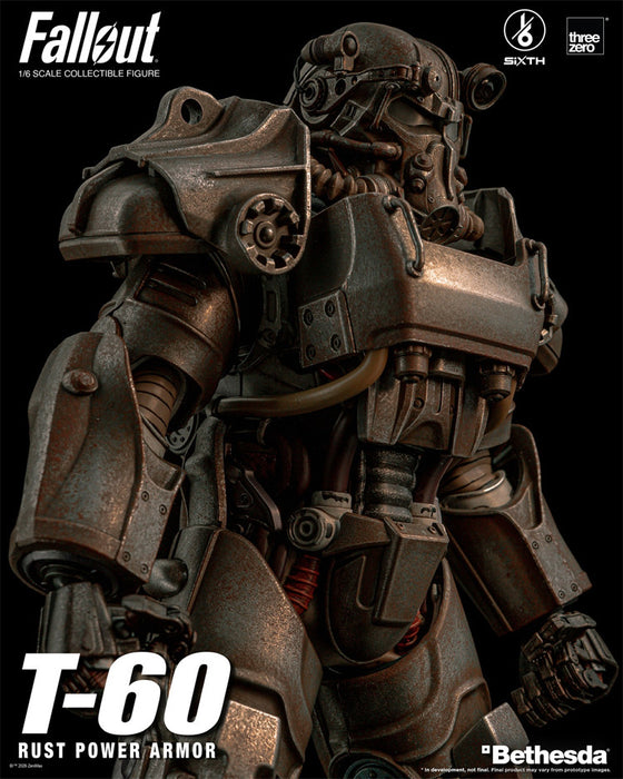 Pre-order 1/6 THREE ZERO 3Z10050W0 Fallout T-60 Rust Power Armor Action Figure