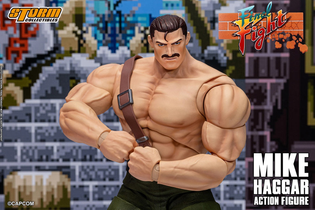 Pre-order 1/12 Storm Collectibles CAFF01 MIKE HAGGAR - FINAL FIGHT Action Figure