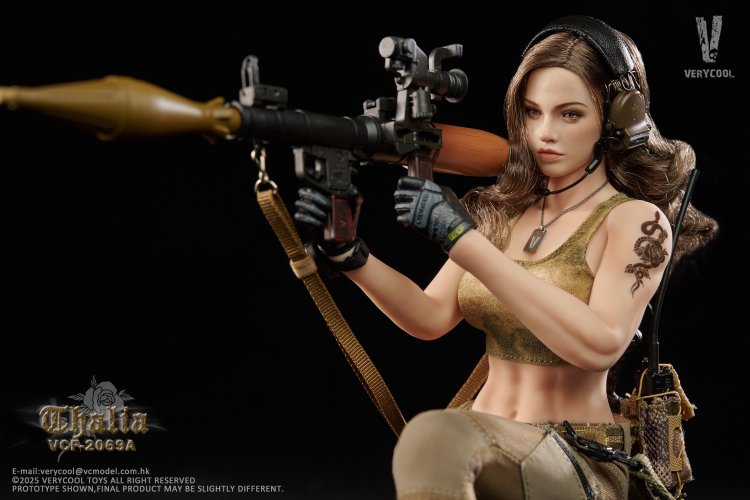 Pre-order 1/6 Verycool VCF-2069 Desert female soldier -Thalia Action Figure