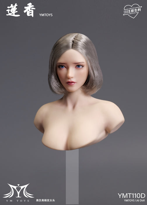 Pre-order 1/6 YMTOYS YMT111 Lianxiang Female head sculpt H#pale