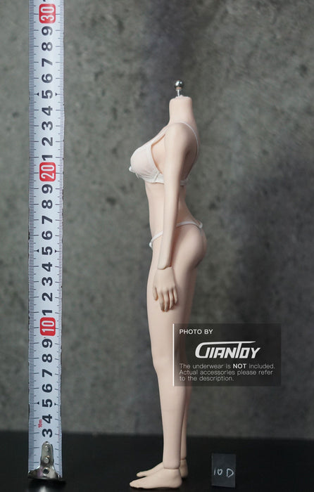 [Opened/Used] In-stock 1/6 TBLeague Phicen Standard Large Bust S10D (#Pale) Seamless Female Body