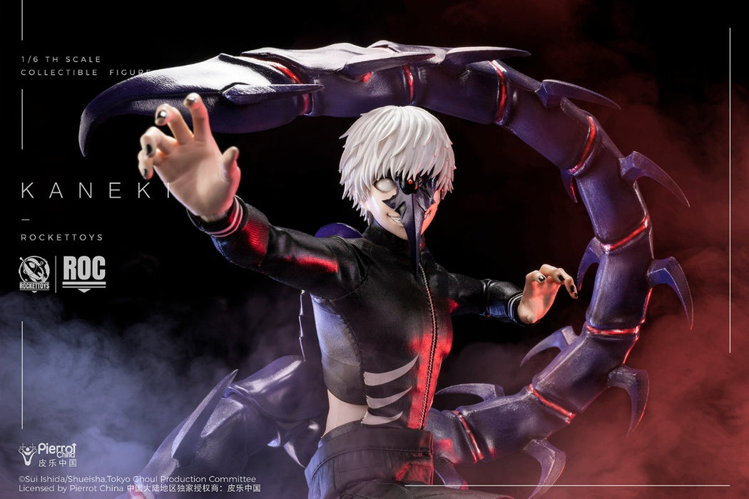 Pre-order 1/6 Rocket Toys ROC-024 Kaneki Awakening Ver. & ROC-025 Kaneki Combat Suit Ver.Action Figure