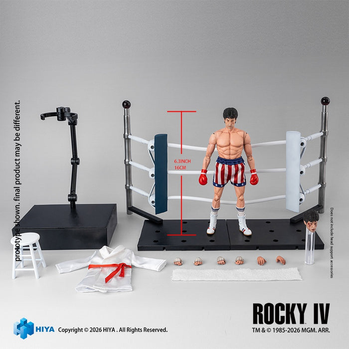 Pre-order 1/12 HiyaToys ESR0222 Rocky IV Rocky Boxer Version Action Figure