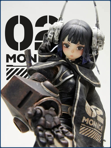 In-stock 1/6 Beautiful Chemistry x Acky Bright No.02 Monica Action Figure