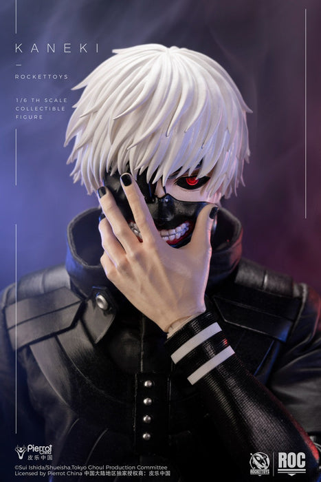 Pre-order 1/6 Rocket Toys ROC-024 Kaneki Awakening Ver. & ROC-025 Kaneki Combat Suit Ver.Action Figure