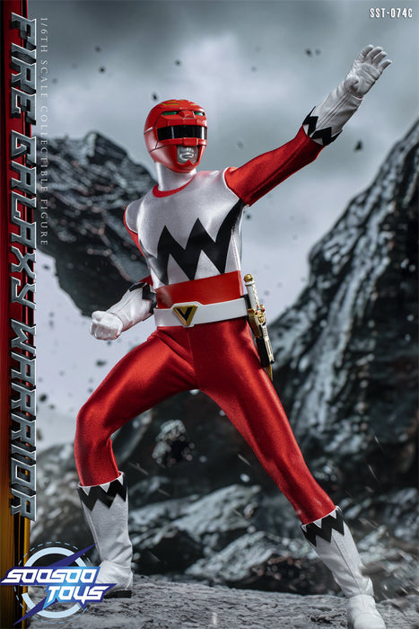 In-stock 1/6 SOOSOOTOYS SST-074 Red Warriors (C) Action Figure