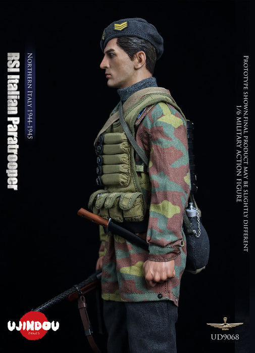 Pre-order 1/6 UJINDOU UD9068 RSI Italian Paratrooper Northern Italy 1944-1945 Action Figure