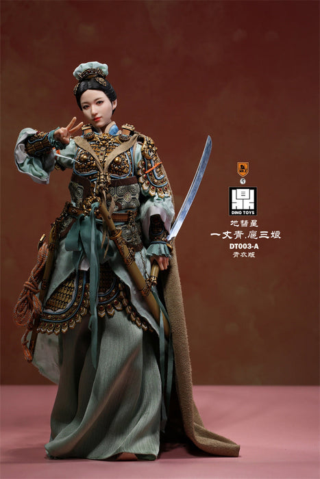In-stock 1/6 Mr.Z x DING TOYS DT003 Hu San Niang Action Figure