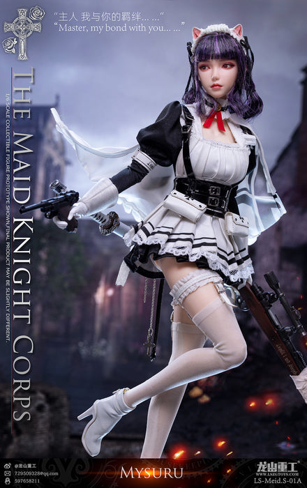 Pre-order 1/6 Longshan LS-Meid.S-01A/B Sniper Missu/ Grenade Soldier Angela Action Figure