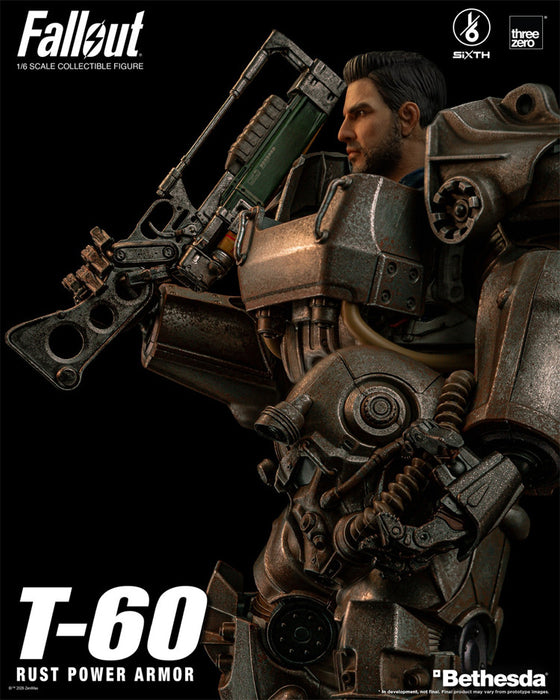 Pre-order 1/6 THREE ZERO 3Z10050W0 Fallout T-60 Rust Power Armor Action Figure