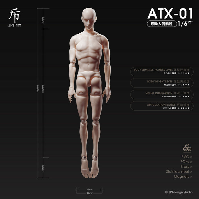Pre-order 1/6 JPT ATX-01 Male body