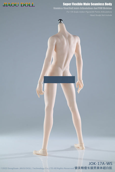 In-stock 1/6 JIAOU DOLL JOK-17A Slim Fit Male Seamless Body