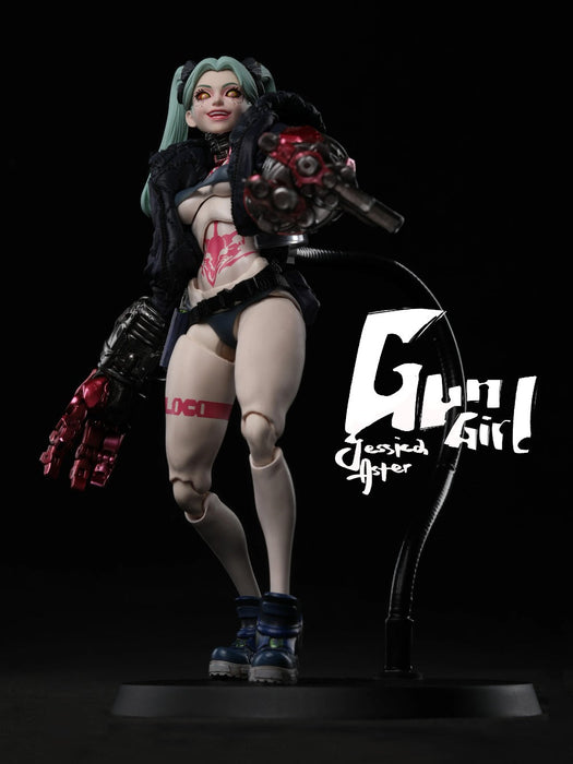In-stock 1/12 Romankey X COWL Gun Girl Action Figure