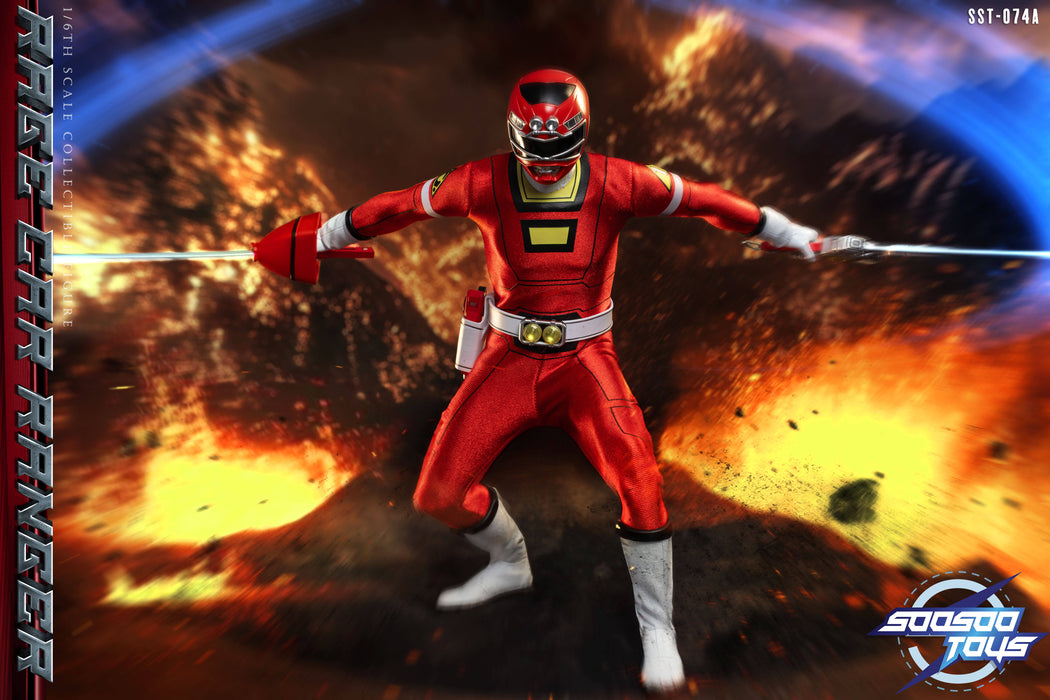 In-stock 1/6 SOOSOOTOYS SST-074 Red Warriors (A) Action Figure